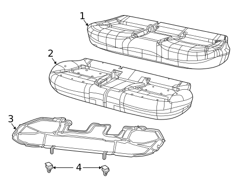 Rear Seat Components for 2025 Jeep Compass #2