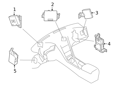 Controls for 2019 INFINITI Q60 #0