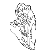4B0615107B - Brakes: Caliper for Audi: A4, A4 Quattro, A6, A6 Quattro, A8 Quattro, Allroad Quattro, S4, S6 Image image