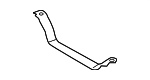 L1MZ9054B - Fuel System: Fuel Tank Strap for Ford: Explorer, Police Interceptor Utility | Lincoln: Aviator Image