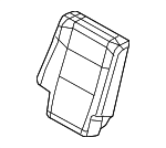 1XW88DX9AA - Body: Seat Back Cover for Jeep: Grand Cherokee Image