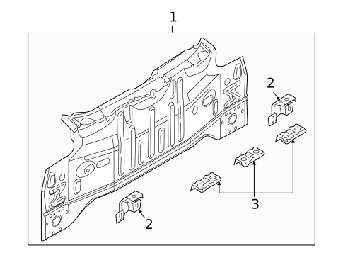 Rear Body for 2015 Nissan 370Z #0