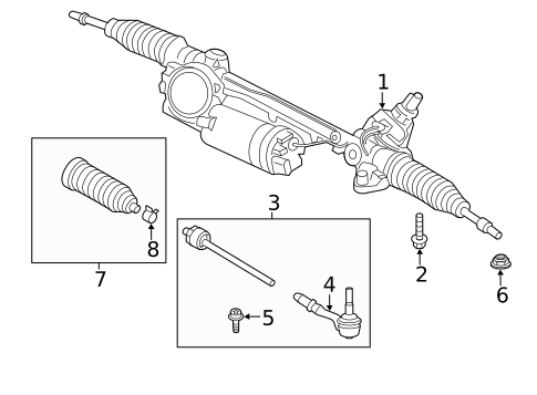Steering Gear & Linkage for 2025 BMW 230i xDrive #11