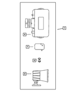 4883255 - Mopar Accessories - Component Parts: Security Alarm Module for Mopar Image