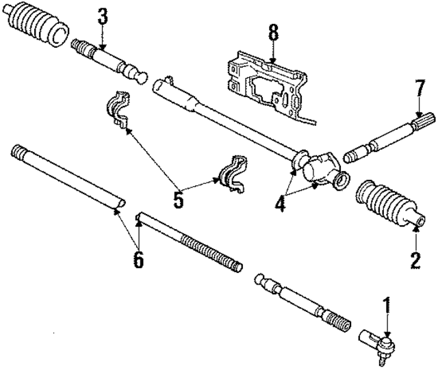 E1FZ3548C - Steering: Housing for Ford Image
