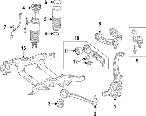 Suspension Components for 2014 Mercedes-Benz SL65 AMG #0
