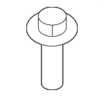 1140806166B - : License Mount Mount Bolt for Genesis: GV70 | Hyundai: Elantra, Elantra N, Santa Cruz, Santa Fe, Sonata Image