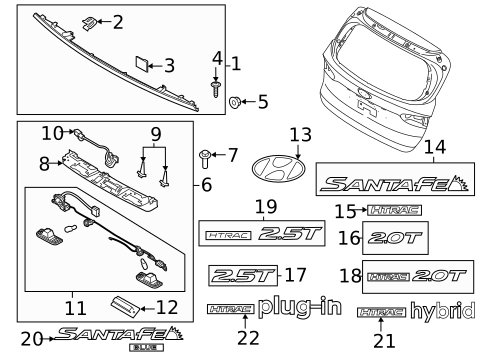 Parking Aid for 2022 Hyundai Santa Fe #0