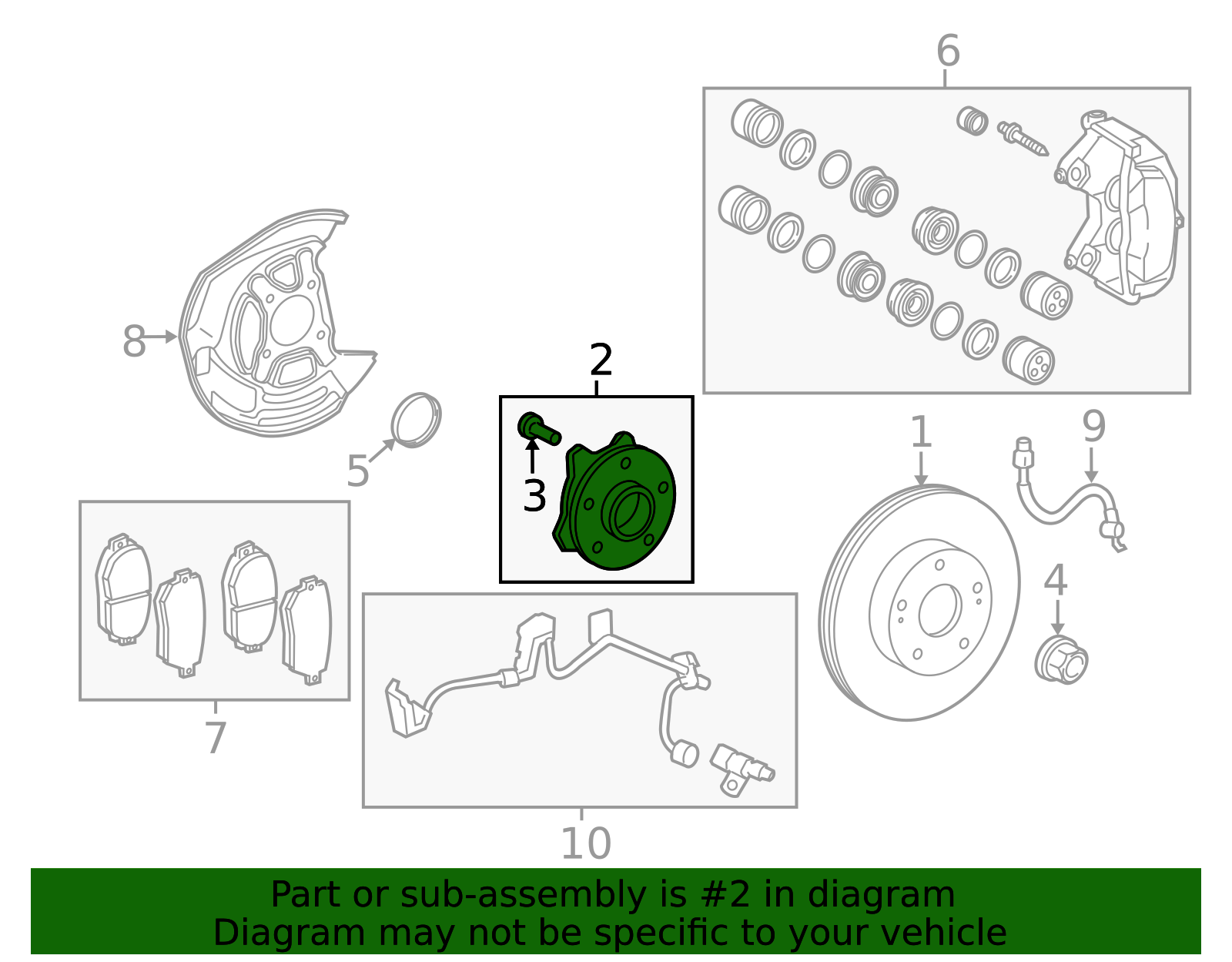 LEXUS GS300 Wheel Bearing And Hub Assemblies - Summit Racing
