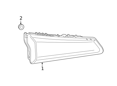 Signal Lamps for 2022 Cadillac XT4 #0