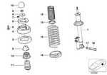 33532226288 - : Coil Spring for BMW Image