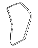 24427991 - Body: Body Weather-strip for Saturn: L100, L200, L300, LS, LS1, LS2 Image