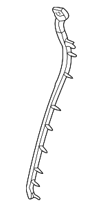 22673749 - : Lower Weather-Strip for Saturn: L100, L200, L300, LS, LS1, LS2, LW1, LW2, LW200, LW300 Image