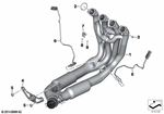 18518548855 - : Bracket, Exhaust Manifold for BMW-Motorrad Image