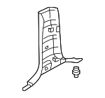 Lower Center Pillar Trim