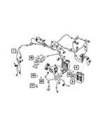 68414192AA - Electrical: Headlamp To Dash Wiring for Fiat: 500 Image