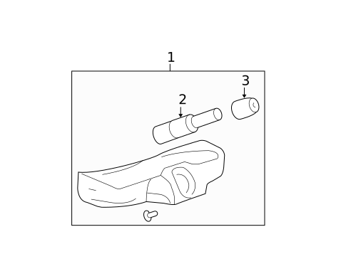 Tire Pressure Monitor Components for 2008 Chevrolet Malibu #0