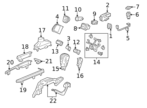 Parking Brake for 2015 Acura RLX #0