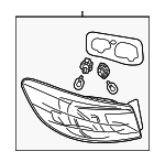 BBM451160G - : Combo Lamp Assembly for Mazda: 3 Image