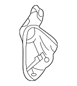 82690TGGA31 - Body: Pivot Bracket for Honda: Civic Image