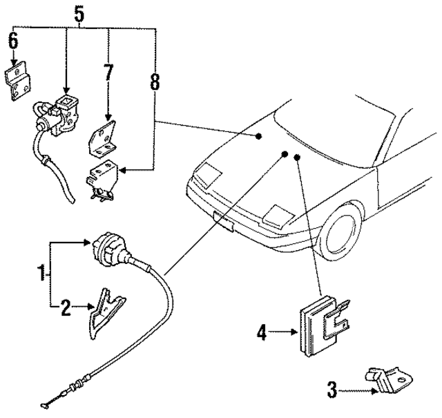 1895540F10 - : Vacuum Pump for Nissan: 240SX Image