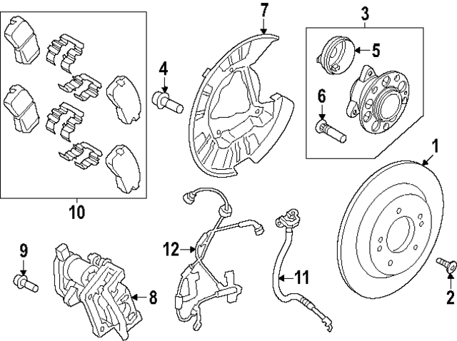 58302BFA10 - : Brake Pads for Hyundai Image