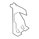 7130547060 - Body: Seat Hinge for Toyota Image