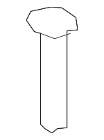 719300R070C0 - Body: Headrest Guide for Toyota Image