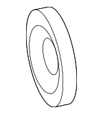30741283 - Suspension: Lower Control Arm Washer for Volvo Image