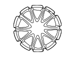 2514011102 - Suspension: Wheel, Alloy for Mercedes-Benz Image