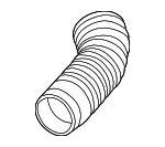 25147235 - Air &amp; Fuel Delivery: Engine Air Intake Hose for GM Image
