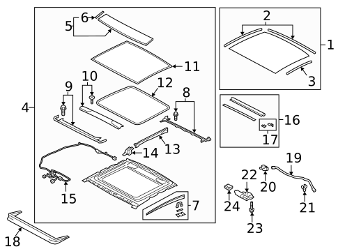 Sunroof for 2022 Audi RS5 #0