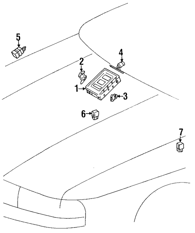 8826314120 - Brakes: Relay for Lexus Image