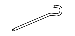 89320S2G003 - Body: Floor Jack Handle for Honda: Civic, CR-V, CR-Z, Fit, HR-V, Insight Image