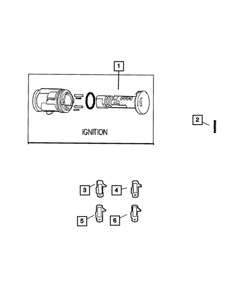 Steering Column and Intermediate Shaft for 2008 Jeep Patriot #1