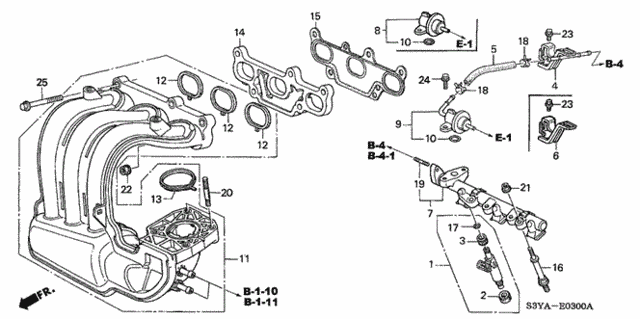 Intake Manifold for 2005 Honda Insight #0