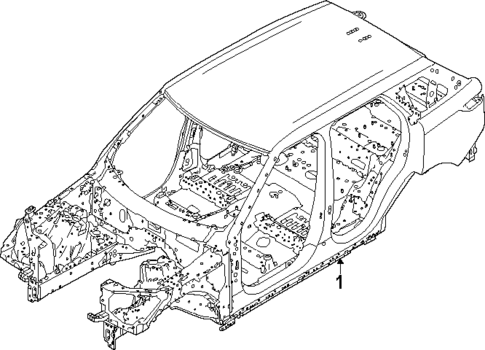 Body Shell for 2023 Land Rover Range Rover Sport #0