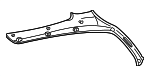 21069042408H20 - Body: Upper Trim for Mercedes-Benz Image