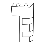 865A7R5JA0 - Body: Bracket for Kia Image