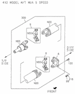 8972247991 - : Shaft Assembly Prop, Rear for Honda Image