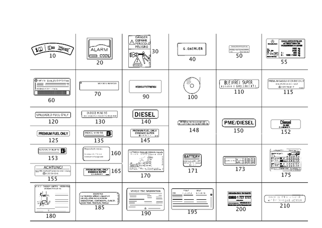 2035841439 - Tools and Accessories: Plate for Mercedes-Benz: C230, C32 AMG, C320 Image