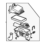 AJ5713320C - : Air Cleaner Assembly for Mazda: 6 Image