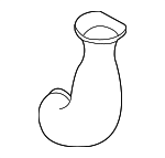 L81313201A - Engine: Air Inlet Duct for Mazda Image