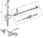 E7TZ3590A - Steering: Pitman Arm for Ford: Bronco II, Ranger Image