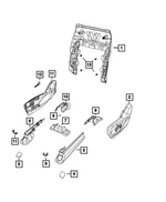 6UN01DX9AA - Interior Trim: Seat Shield for Mopar Image