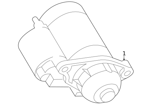 Starter & Related Components for 2002 Toyota Echo #0