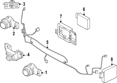 Electrical Components for 2025 Volvo EX30 #1
