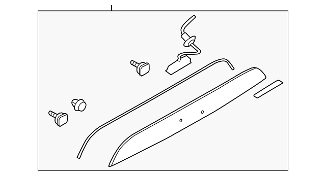 2014-2016 Scion FR-S Trunk Lid Trim SU003-04059 | OEM Parts