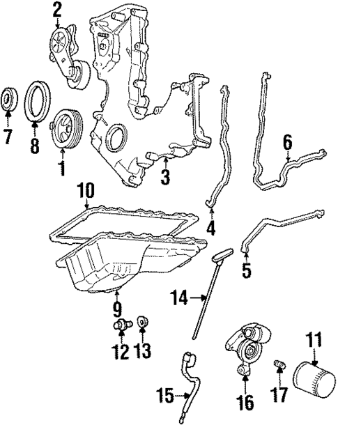 Engine Parts for 1997 Mercury Grand Marquis #0