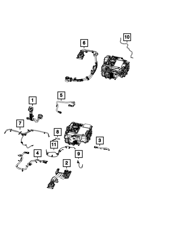 68603687AD - : High Voltage Wiring Assembly for Mopar Image